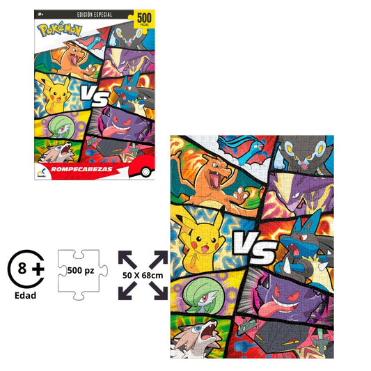 Rompecabezas edición especial Pokémon 500 Piezas