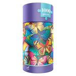 Rompecabezas Mariposas 1000 Piezas | Cilindro Coleccionable | Novelty