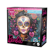 Rompecabezas Barbie Catrina Metalizado Coleccionable 500 Piezas