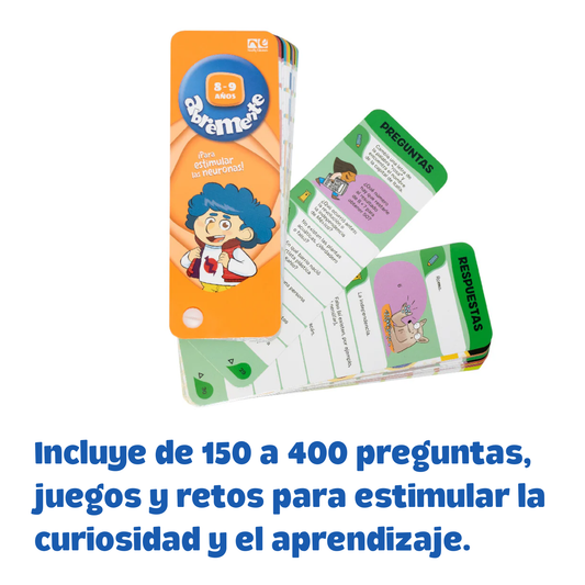 Abremente 8-9 Años, ¡Para estimular las Neuronas!