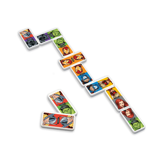 Domino mediano avengers en caja
