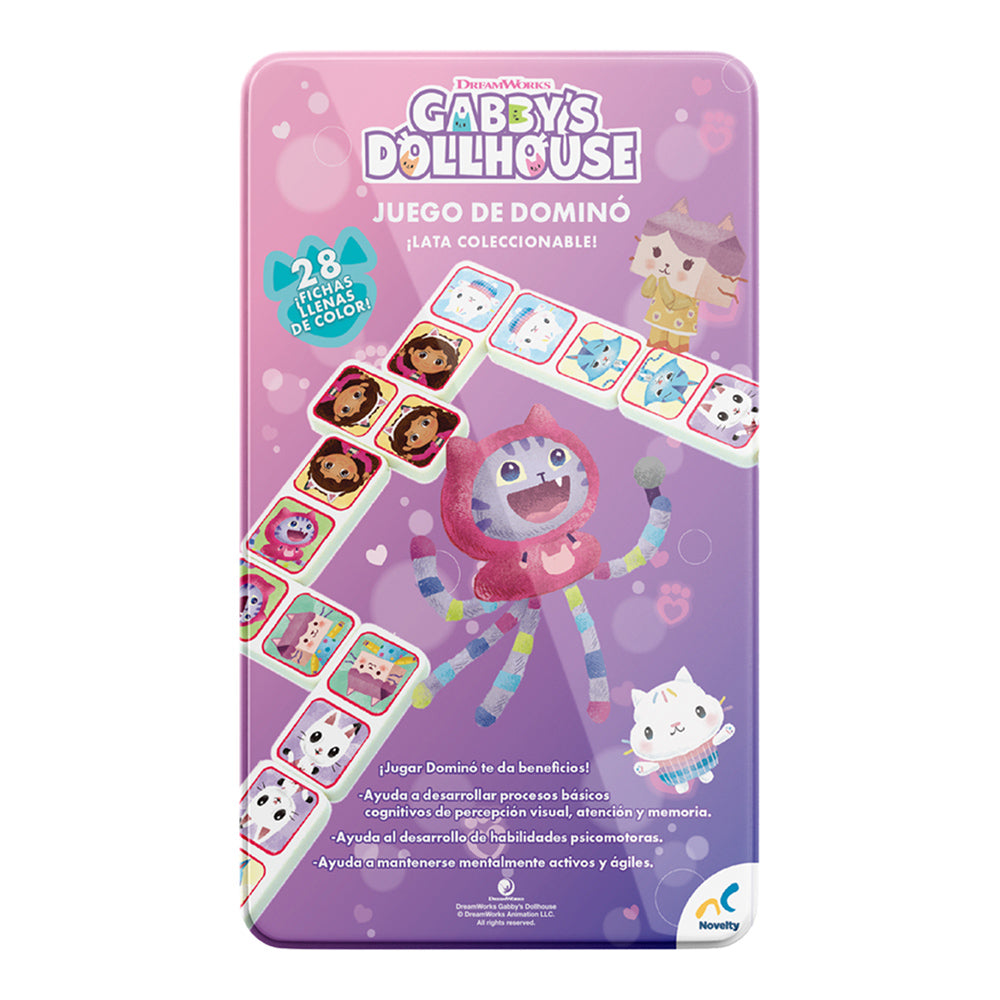 Dominó Tin Gabby´S Doll House caja metálica