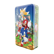 Dominó Infantil Sonic en caja metálica 28 fichas