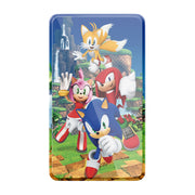 Dominó Infantil Sonic en caja metálica 28 fichas