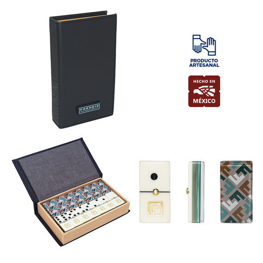 Dominó Profesional Oaxaca Frengie 4 Capas | Artesanal Mexicano