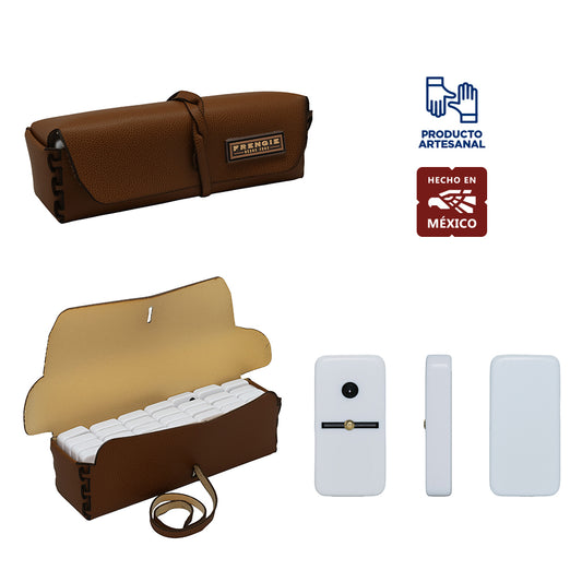 Dominó Viajero Frengie de Pasta | Portátil y Artesanal Frengie