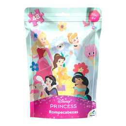 Rompecabezas Disney Princesas Bolsa Foil 48 piezas
