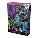 Rompecabeza Villanos de Disney 500 Piezas - Novelty Corp.