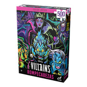 Rompecabeza Villanos de Disney 500 Piezas - Novelty Corp.
