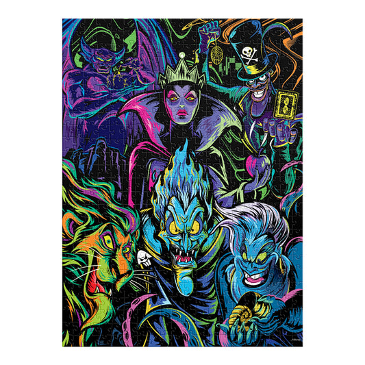 Rompecabeza Villanos de Disney 500 Piezas - Novelty Corp.