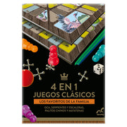 Set de Juegos Clásicos 4 en 1 - Novelty Corp.