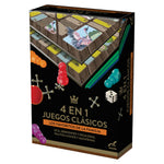 Set de Juegos Clásicos 4 en 1 - Novelty Corp.