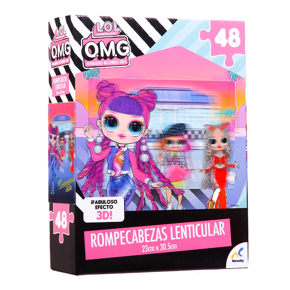 Rompecabezas 3D L.O.L Surprise de 48 Piezas