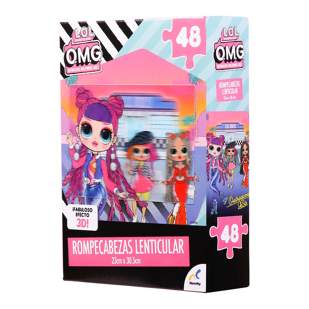 Rompecabezas 3D L.O.L Surprise de 48 Piezas