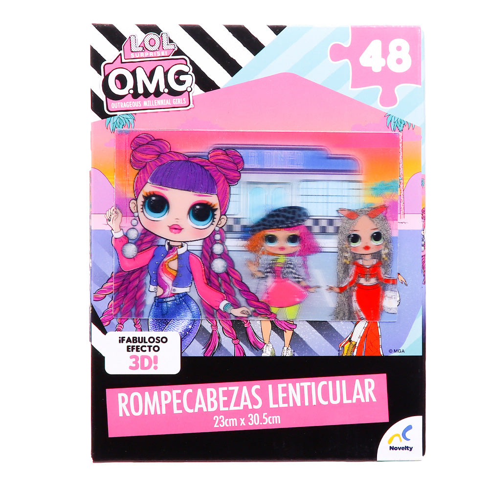 Rompecabezas 3D L.O.L Surprise de 48 Piezas
