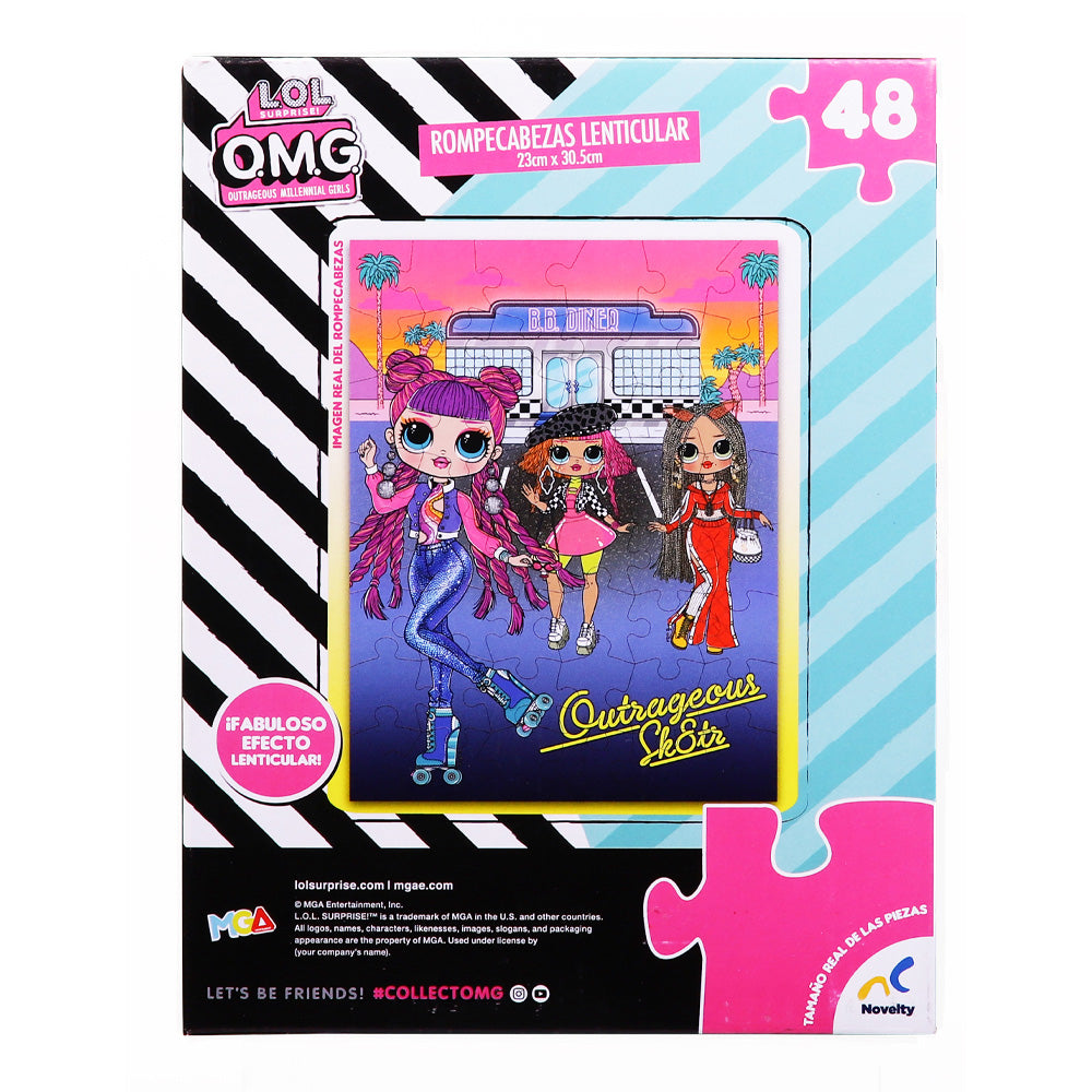 Rompecabezas 3D L.O.L Surprise de 48 Piezas