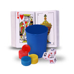 Set de Juegos Cubilete y Barajas - Novelty Corp.