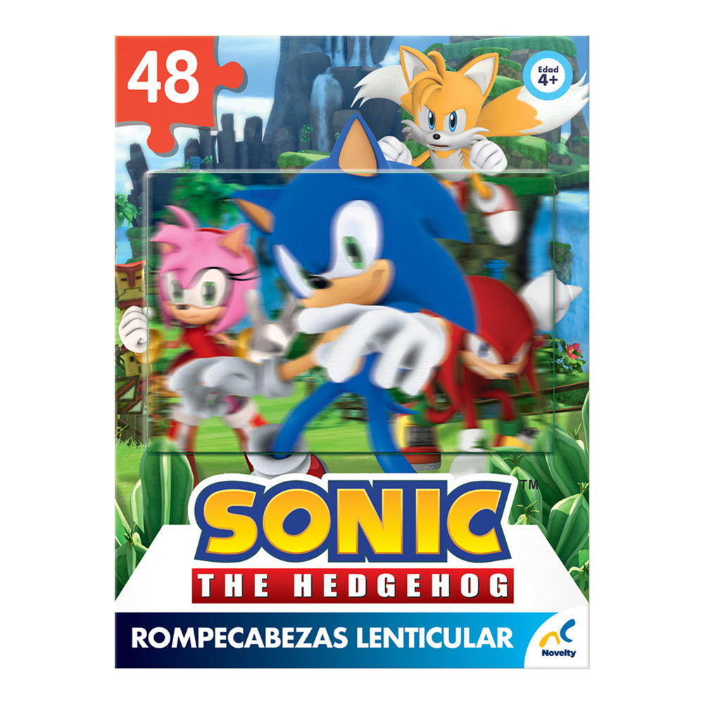 Rompecabezas 3D de Sonic 48 Piezas