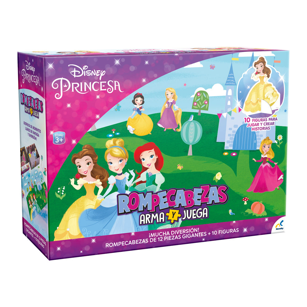 Rompecabezas Arma y Juega Disney Princesa Novelty Corp