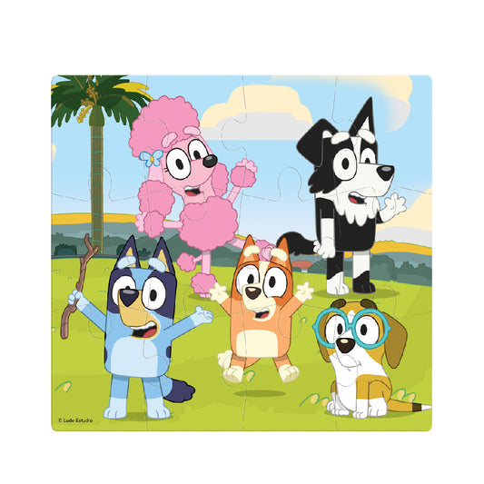 Rompecabezas Foam Bluey 12pz