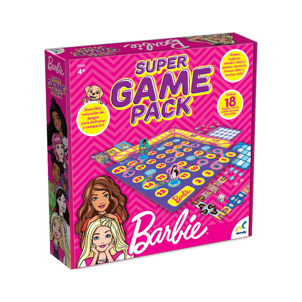 Super Game Pack Barbie Novelty Corp