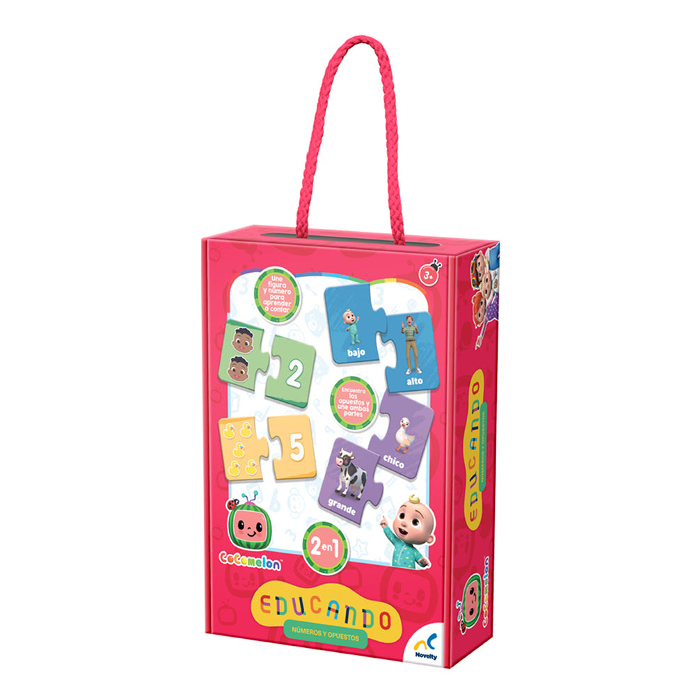 Juego de mesa preescolar educando: Números y opuestos Cocomelon