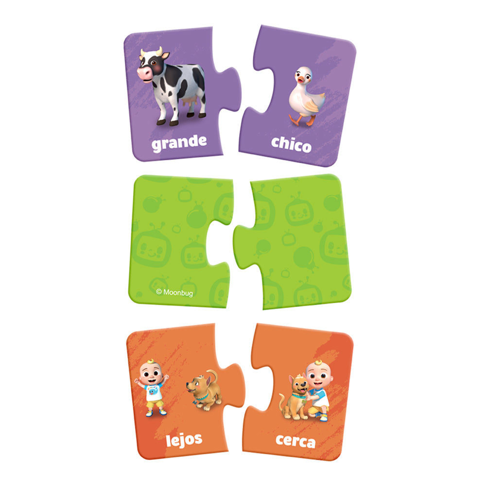 Juego de mesa preescolar educando: Números y opuestos Cocomelon