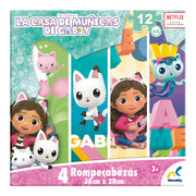Rompecabezas 4 en 1 Gabby´s Dollhouse