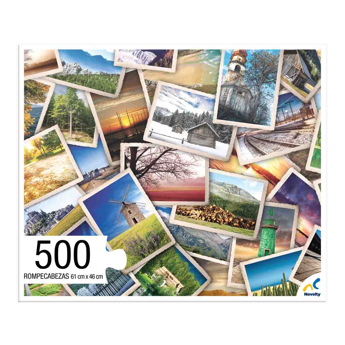 Rompecabezas adulto postales 500 piezas