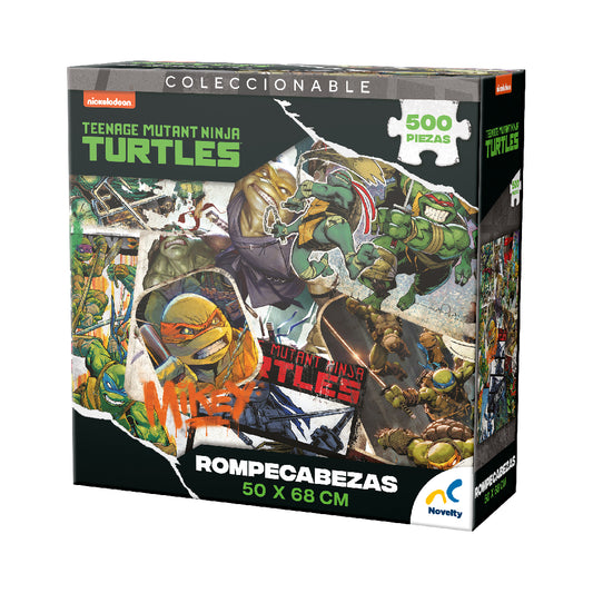 Rompecabezas Coleccionable Tortugas Ninja 500pz