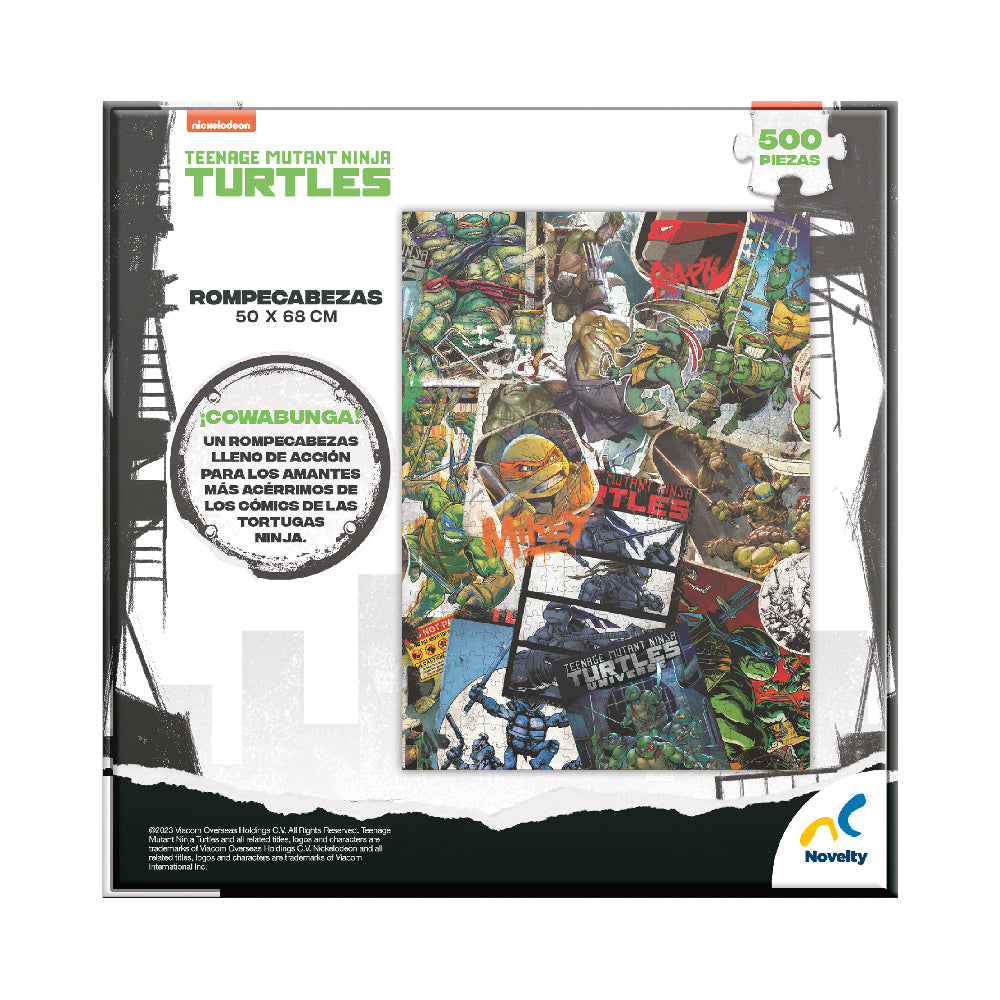Rompecabezas Coleccionable Tortugas Ninja 500pz