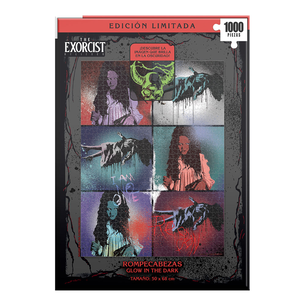 Rompecabezas Coleccionable El Exorcista 1000pz Novelty Glow In The Dark