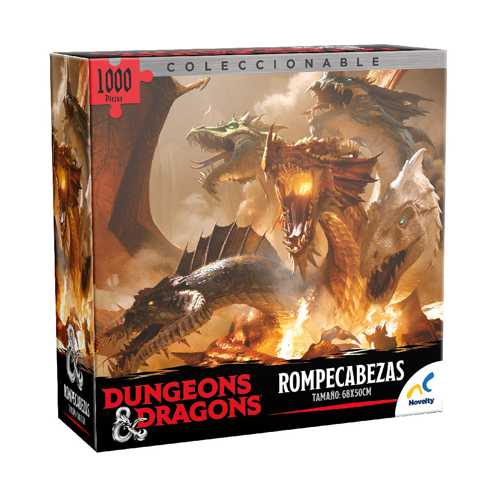 Rompecabezas Coleccionable Dungeons & Dragons 1000 Piezas