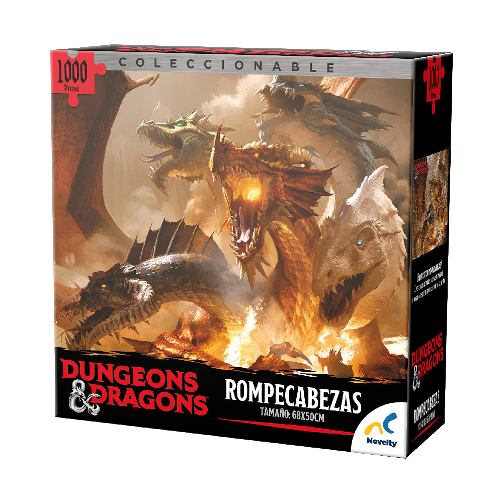 Rompecabezas Coleccionable Dungeons & Dragons 1000 Piezas