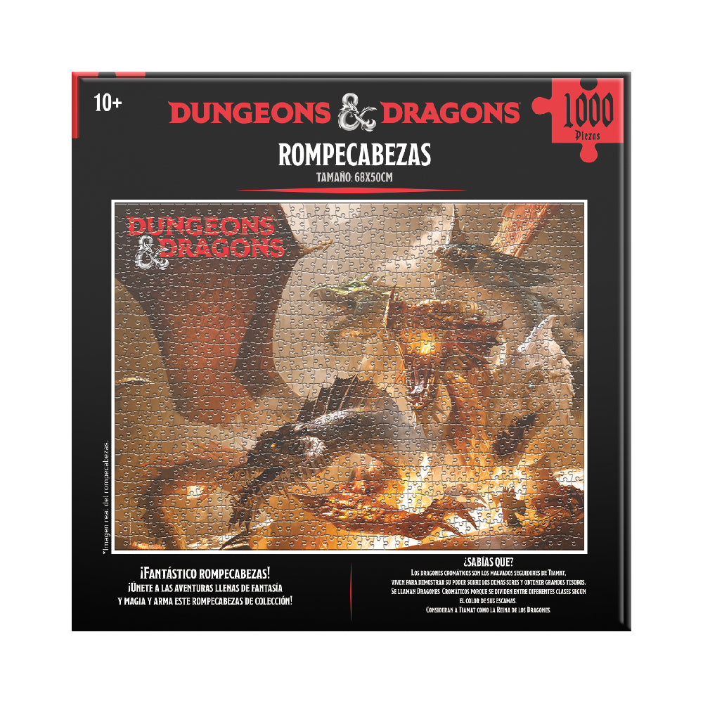 Rompecabezas Coleccionable Dungeons & Dragons 1000 Piezas