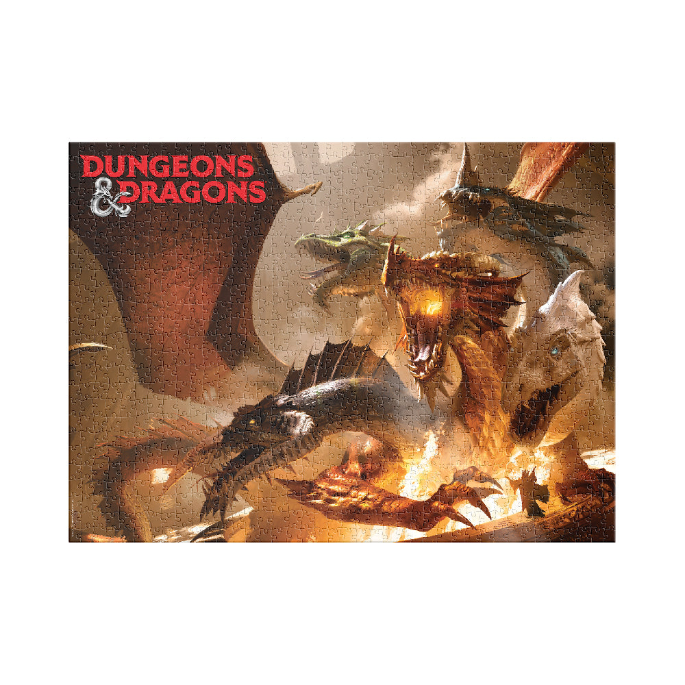 Rompecabezas Coleccionable Dungeons & Dragons 1000 Piezas