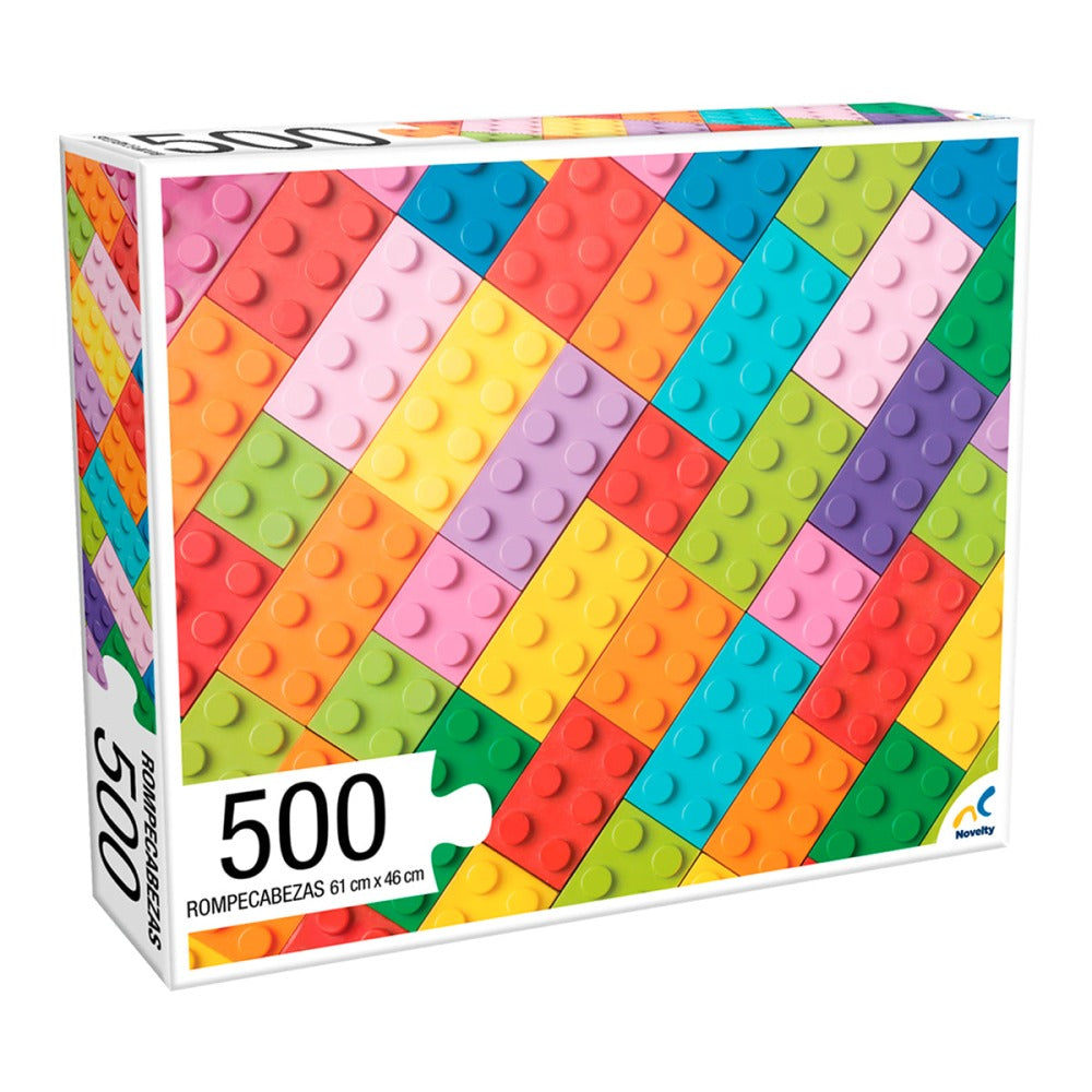 Rompecabezas Bloques de Colores 500 piezas