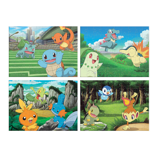 Rompecabezas 4 En 1 Pokémon