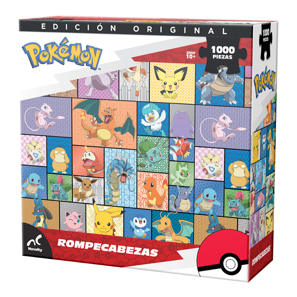 Rompecabezas Edición Original Pokémon 1000 Piezas