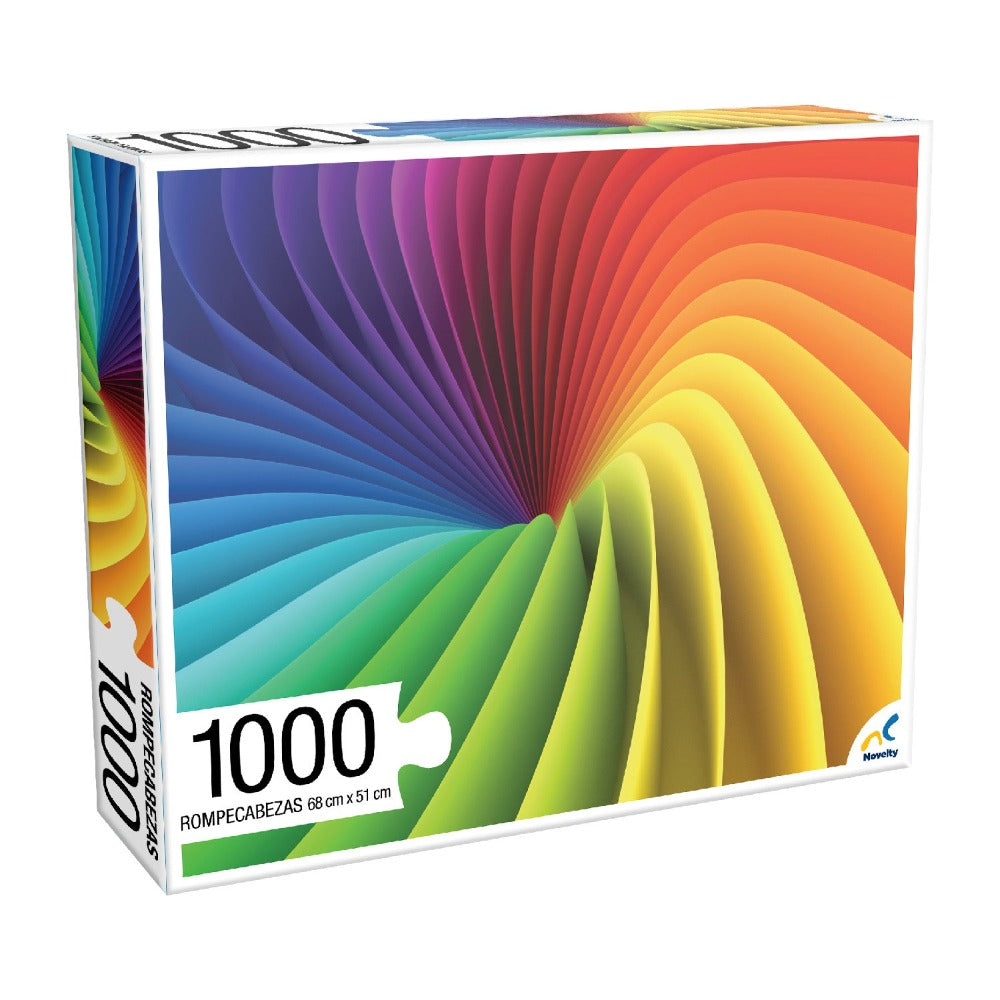 Rompecabezas torbellino de color 1000pz