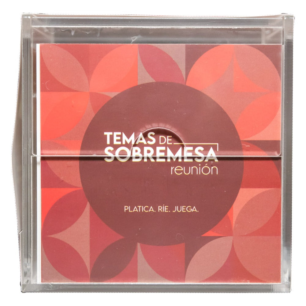 Juego De Cartas Temas De Sobremesa Reunión