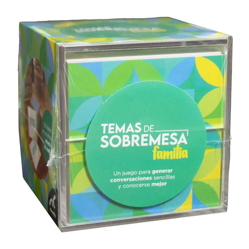 Juego De Cartas Temas De Sobremesa Familia