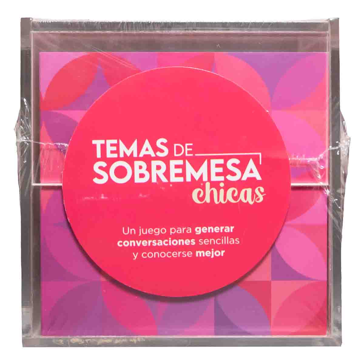 Juego De Cartas Temas De Sobremesa Chicas