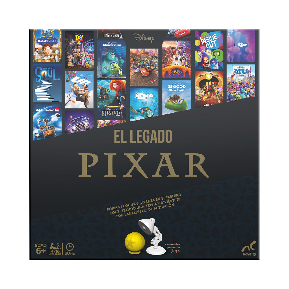 Juego De Mesa En Familia El Legado Pixar