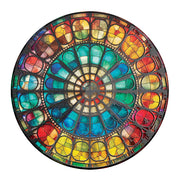Rompecabezas Circular Barnizado Vitral 500 Piezas