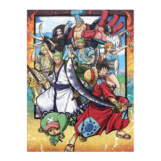 Rompecabezas Coleccionable en Caja Metálica One Piece 500 Piezas