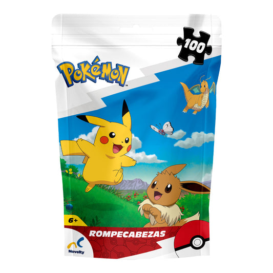 Pack Rompecabezas Pokémon + Sonic 100 Piezas | Doble Diversión para Niños