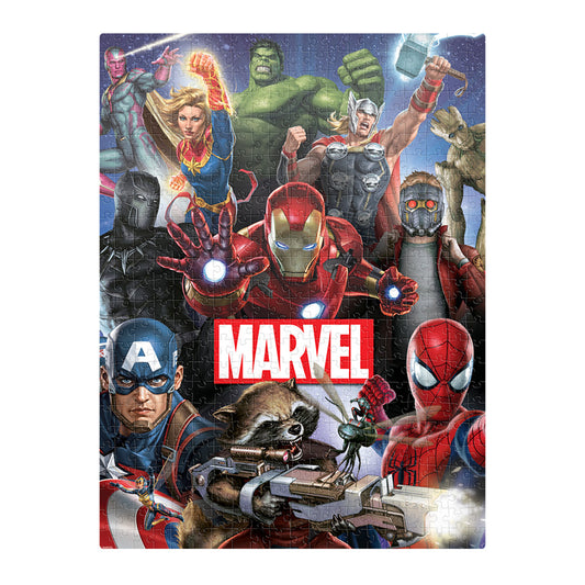 Rompecabezas Marvel Coleccionable Tin 500 Piezas