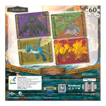 Rompecabezas Cómo Entrenar a tu Dragón – Set 4 en 1 (60 piezas)- Novelty