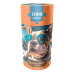 Rompecabezas de Perro 1000 Piezas | Cilindro Coleccionable | Novelty